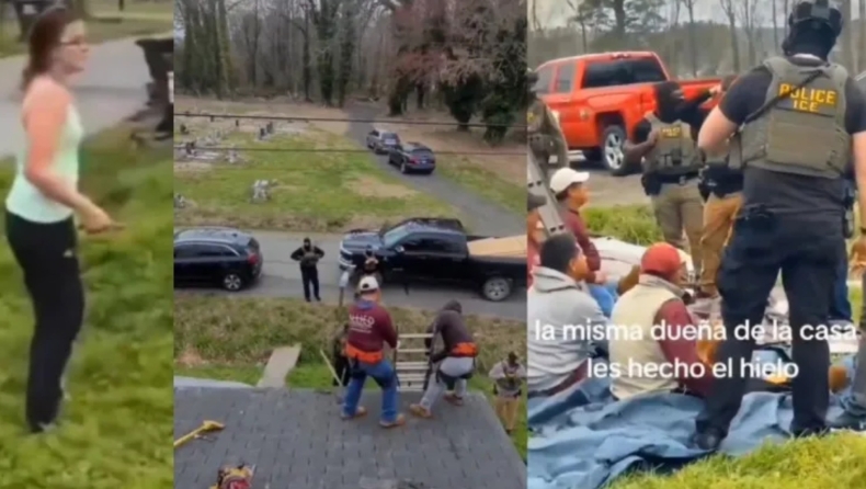 Σάλος στις ΗΠΑ: Γυναίκα κατήγγειλε μετανάστες που της έφτιαχναν τη στέγη για να γλιτώσει 10.000 δολάρια