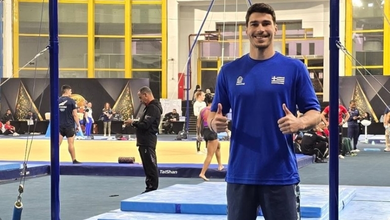 Ηλιόπουλος: Στην 6η θέση στο μονόζυγο στο παγκόσμιο κύπελλο στο Κάιρο