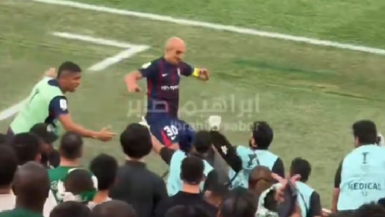 Ζάιρο: Οι κλοτσιές του αρχηγού της Τζοχόρ μετά τον τραυματισμό