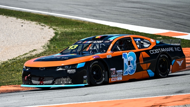 NASCAR Euro Series - Μία «ανάσα» από το βάθρο στη Βαλένθια ο Κρασώνης