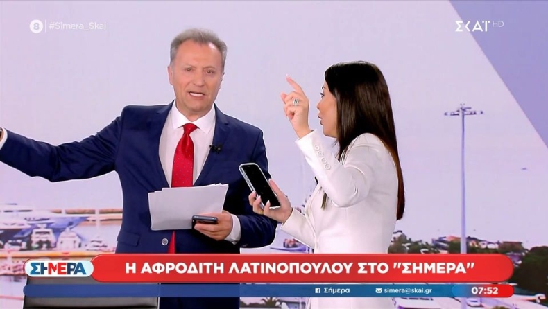 Τα «έχωσαν» στον Οικονόμου στο «Buongiorno» για τη μίμηση Κωνσταντοπούλου από την Λατινοπούλου: «Απαράδεκτος» (vid)