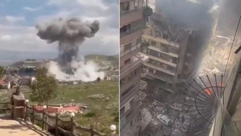 Συγκλονιστικά βίντεο: Το Ισραήλ «σάρωσε» μέσα σε 10 λεπτά τoν Λίβανο