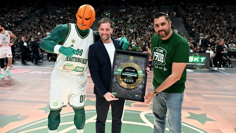 Παναθηναϊκός - Αναντολού Εφές: To T-Center αναδείχθηκε η πιο... θορυβώδης αρένα στη EuroLeague!