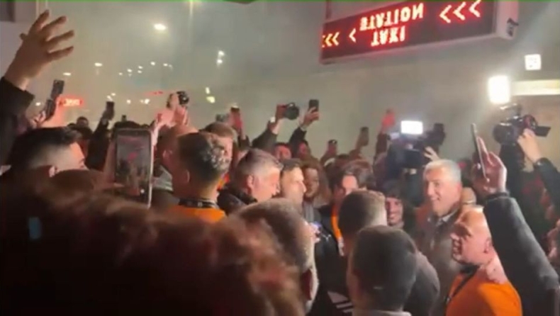 ΟΦΗ: Ο Μπούσης έφερε το Κύπελλο στο Ηράκλειο, αποθεωτική υποδοχή για τους θριαμβευτές