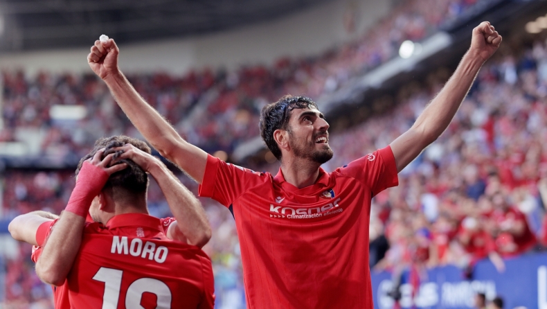 Οσασούνα - Σεβίλλη 2-1: «Αυτοκτόνησε» στην Παμπλόνα και κινδυνεύει