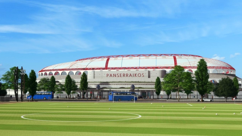Πανσερραϊκός: Οι πρώτες εικόνες από το concept του νέου γηπέδου