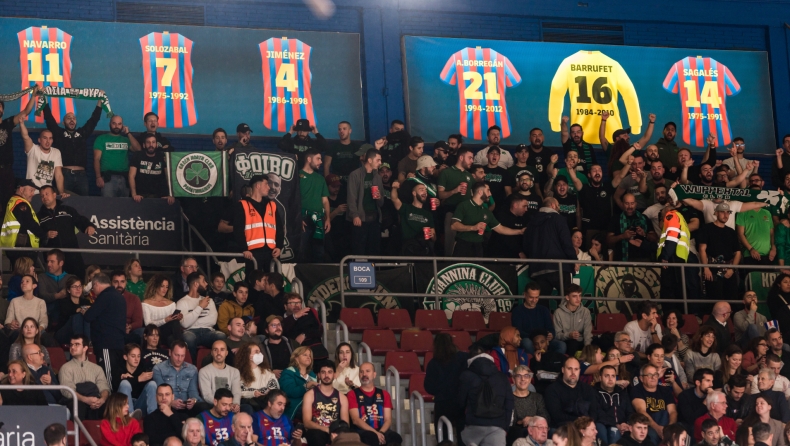 Μπαρτσελόνα - Παναθηναϊκός: Έκοψε εισιτήρια οπαδών του τριφυλλιού