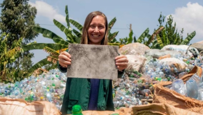 Από πλαστικό σε σπίτια: Μηχανικός μετατρέπει απόβλητα σε πλακάκια και αλλάζει ζωές