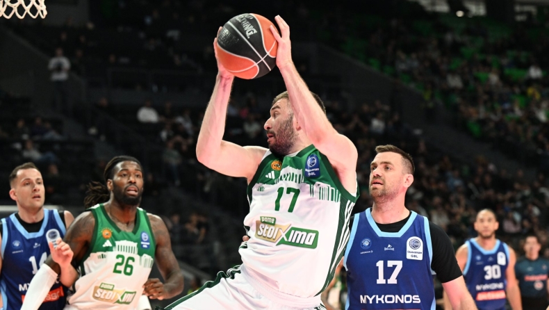 Παναθηναϊκός - Μύκονος 97-76: Χαλαρή προπόνηση πριν από τα Playoffs με τη Βαλένθια 