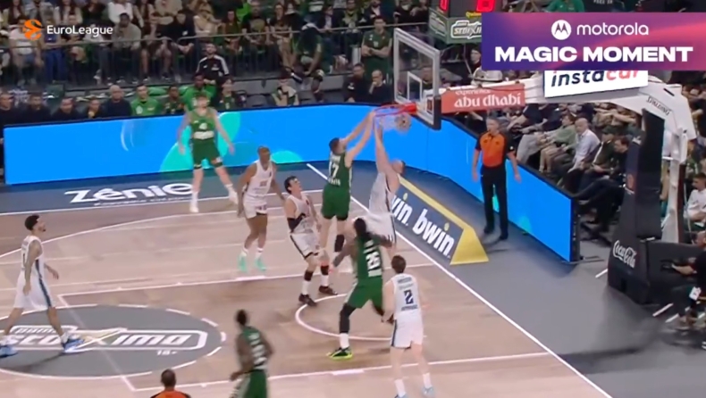 Παναθηναϊκός - Εφές: Ρογκαβόπουλος στο κάρφωμα της καριέρας του! 