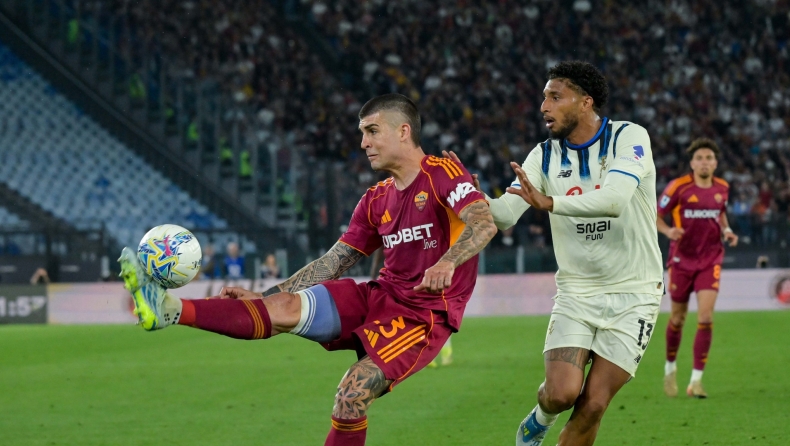 Ρόμα - Αταλάντα 1-1: Μοιρασιά βαθμών στο «Ολίμπικο»