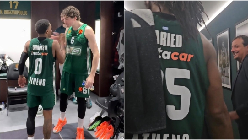 Παναθηναϊκός: Το τελετουργικό Σορτς-Όσμαν και το high five του γελαστού Άταμαν στον Φαρίντ