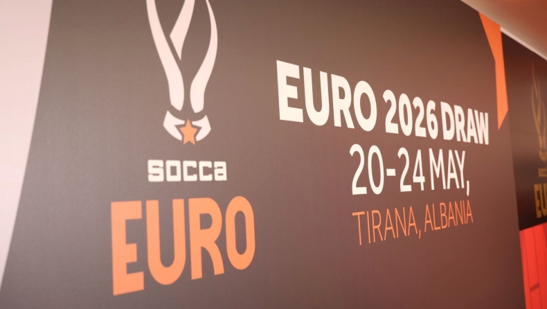 Socca EURO: Όμιλος-φωτιά για την Ελλάδα