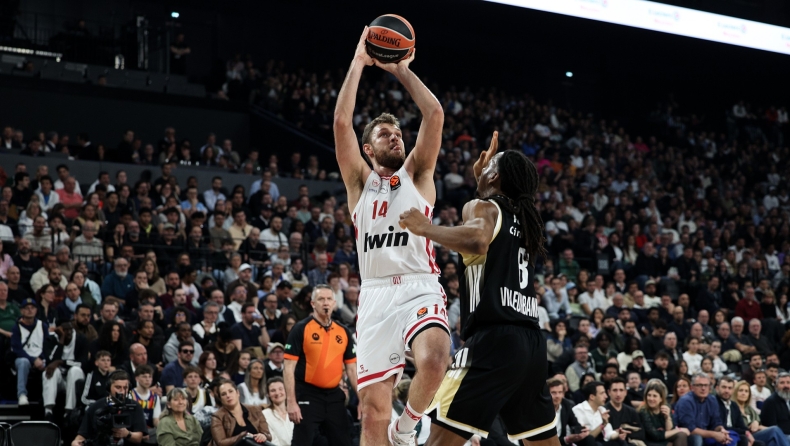 Βιλερμπάν - Ολυμπιακός 74-82: Πέρασε από τη Λυών και πάτησε κορυφή!