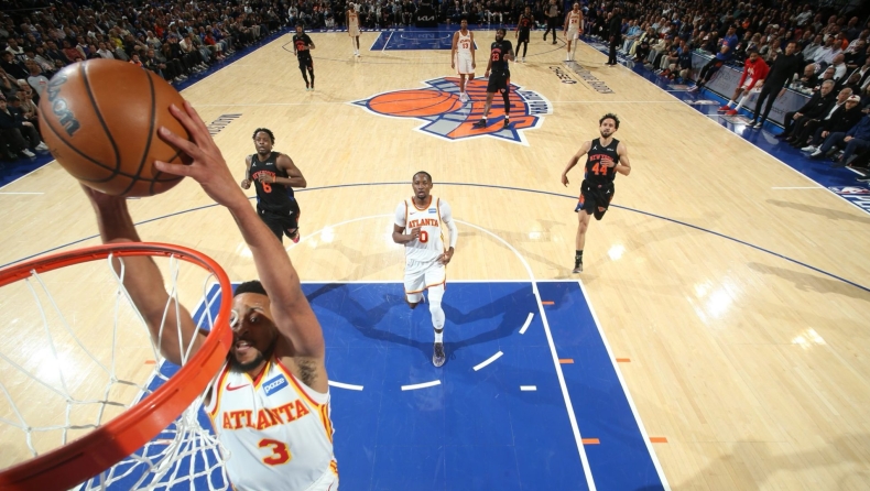 Νικς - Χοκς 106-107: Νίκη με ανατροπή και ισοπαλία στη σειρά