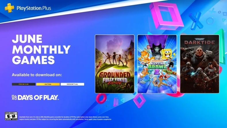 Playstation Plus: Όλα τα Μηνιαία παιχνίδια για τον μήνα Ιούνιο
