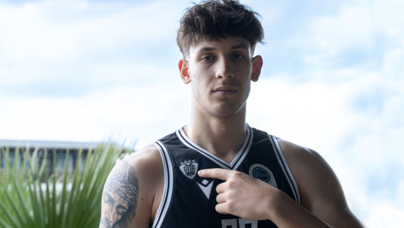 Μπαζίνας: «Τιμή μου που με επέλεξε ο Αντρέα Τρινκιέρι στον ΠΑΟΚ»