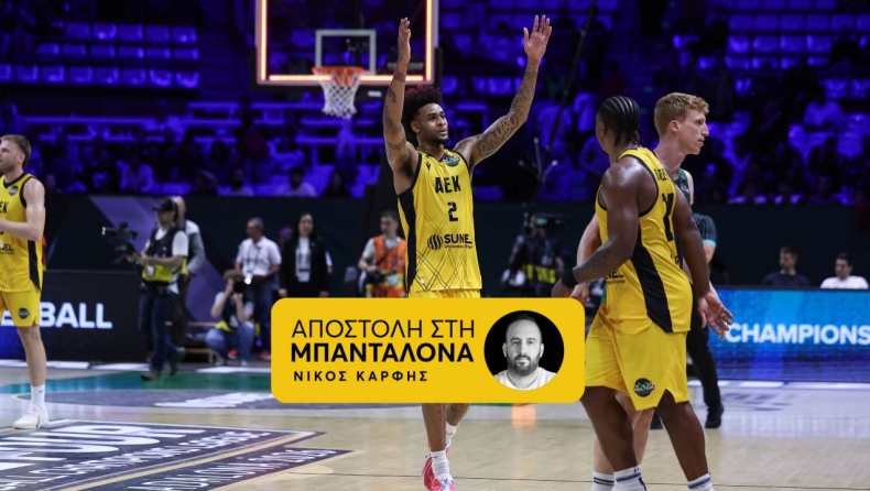 Μπράουν στο Gazzetta: «Απόλαυσα τους φιλάθλους της ΑΕΚ από το πρώτο δευτερόλεπτο, τους είμαι ευγνώμων»