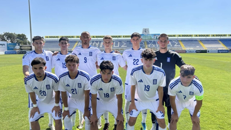 Εθνική Ελλάδος Κ19: Φιλική νίκη με 0-2 επί της Κύπρου