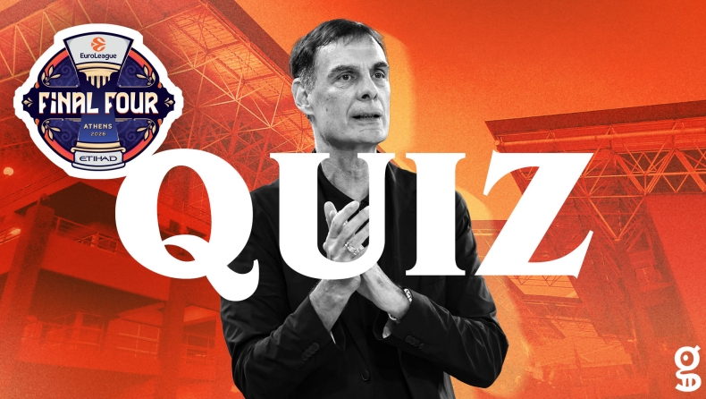 Euroleague: Πόσο καλά ξέρεις από Ολυμπιακό στα Final Four; (quiz)