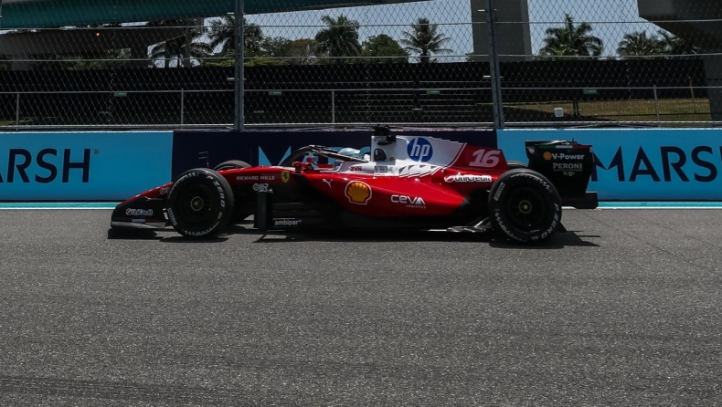 F1: Ο Λεκλέρ οδηγεί την αντεπίθεση της αναβαθμισμένης Ferrari στο Μαϊάμι