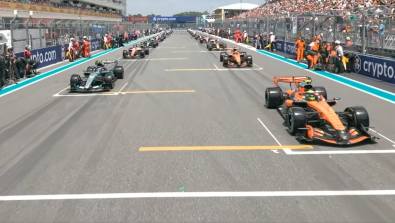 F1 - Μαϊάμι: Αλλαγές στο τελικό grid του Grand Prix