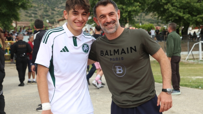 O Γιώργος Καραγκούνης στο Gazzetta για το πρωτάθλημα της Κ17 του Παναθηναϊκού