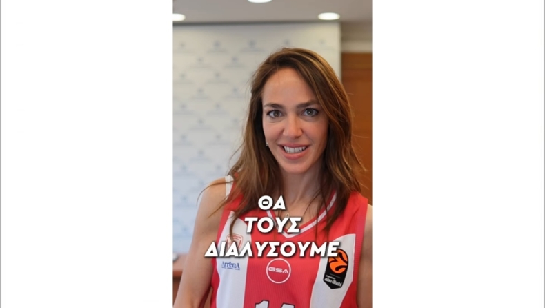 «Θα τους διαλύσουμε»: Το reel της Δόμνας Μιχαηλίδου στο Instagram ενόψει του ημιτελικού του Final Four