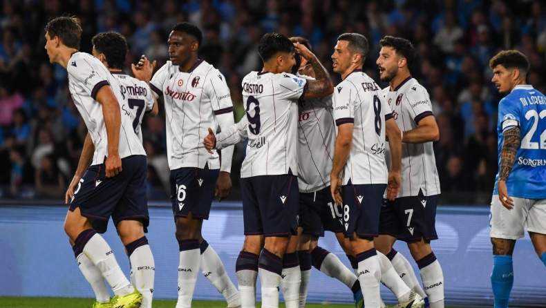 Νάπολι - Μπολόνια 2-3: Ζημιά στο 90΄για τους Παρτενοπέι 