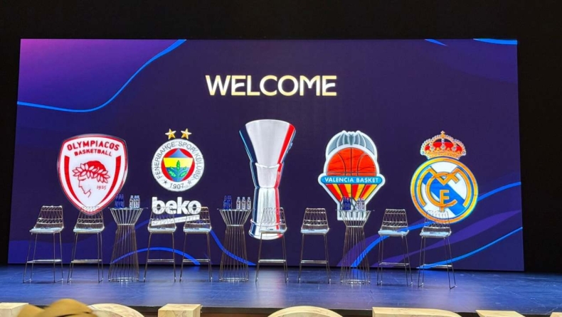 LIVE TV η συνέντευξη Τύπου του Final Four της Euroleague