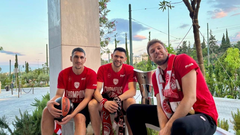 Ολυμπιακός: Ερυθρόλευκη καλημέρα με κούπα και Βεζένκοβ-Παπανικολάου-Λαρεντζάκη