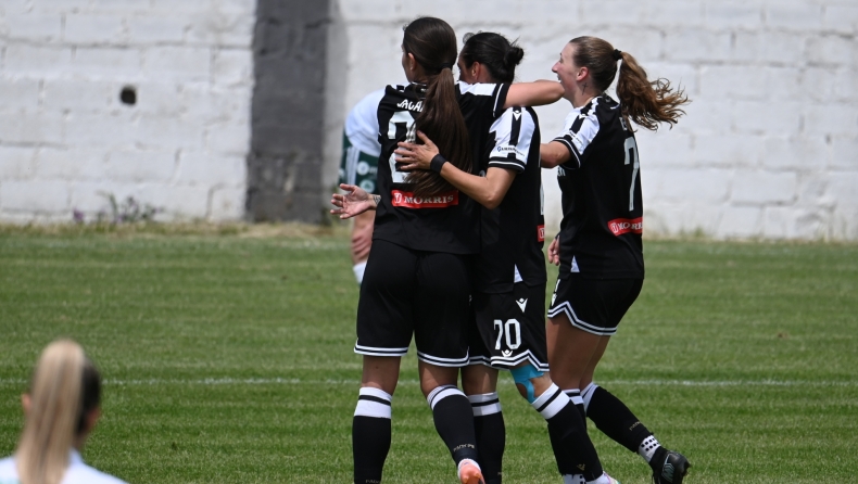 ΠΑΟΚ - Παναθηναϊκός 2-0: Συνεχίζουν ακάθεκτες και αήττητες οι πρωταθλήτριες