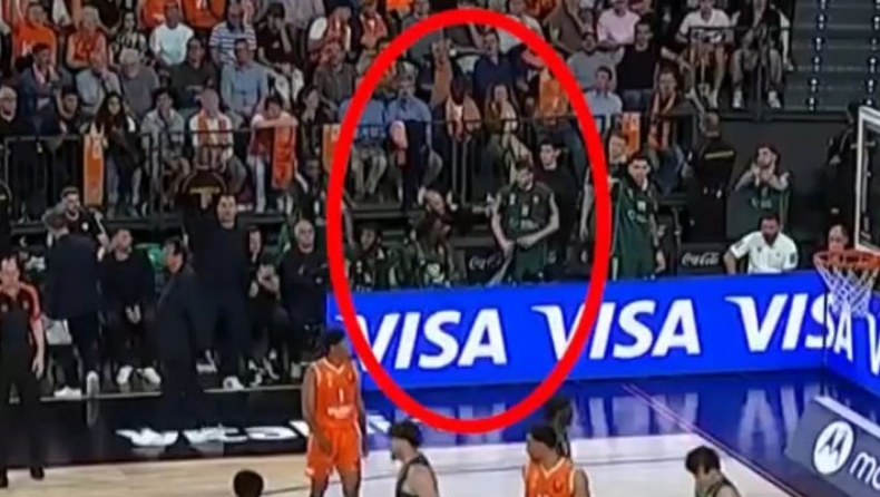 Παναθηναϊκός: Το video της ΚΑΕ που δείχνει άνδρα της ασφάλειας να πιάνει τον Ρογκαβόπουλο από το χέρι
