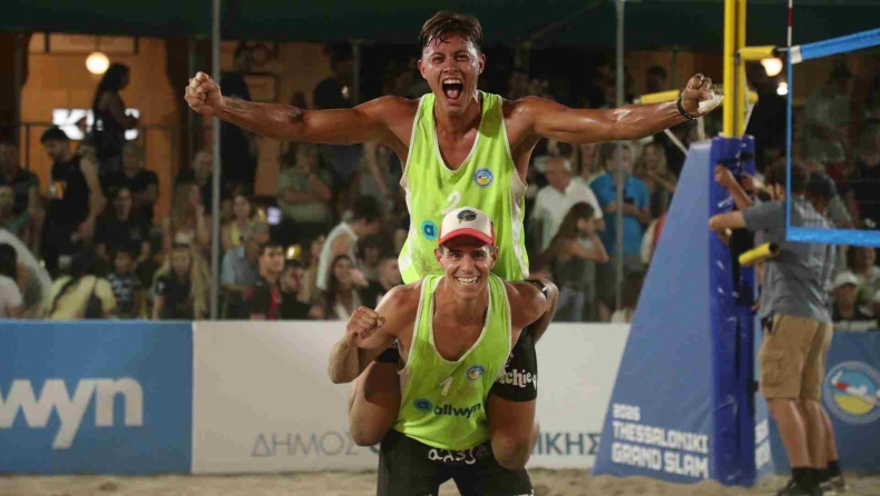 Thessaloniki Grand Slam: Στην κορυφή οι περσινοί πρωταθλητές