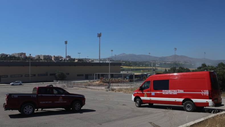 ΑΕΚ: Κοντά στο προπονητικό κέντρο στα Σπάτα η φωτιά