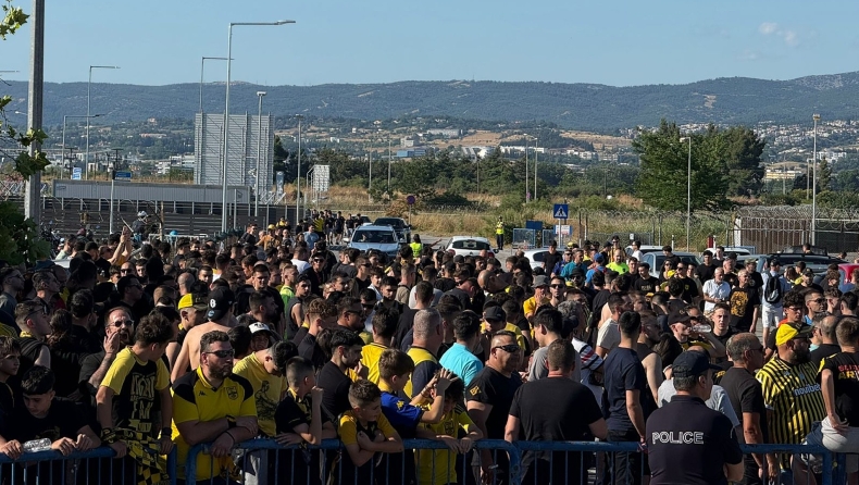 Άρης: Από νωρίς χαμός στο αεροδρόμιο για Σπανούλη
