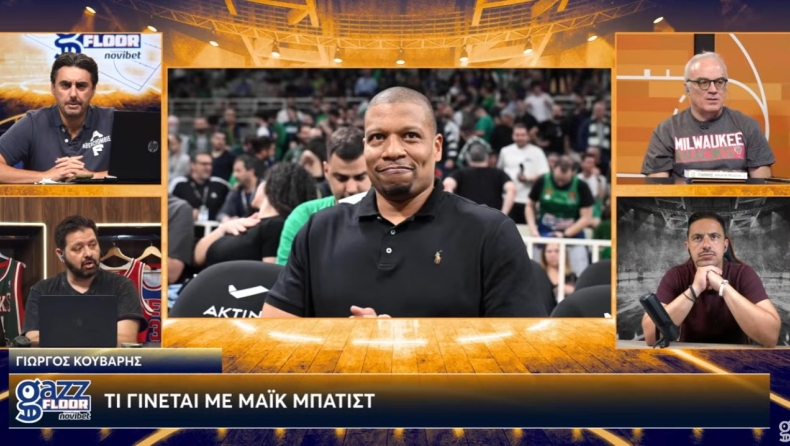 Gazz Floor για τον Μπατίστ: «Γιατί ο Ομπράντοβιτς τον θέλει στον Παναθηναϊκό, σε ποια φάση είναι οι διαπραγματεύσεις»