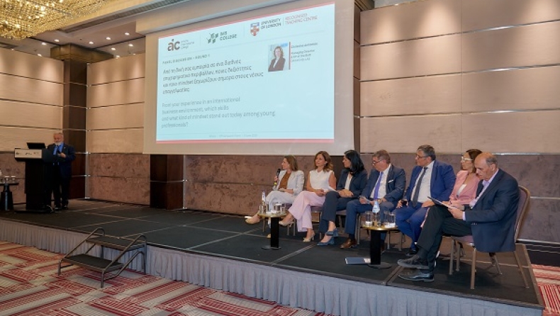 Η κα Χριστίνα Αντωνίου συμμετείχε στο πάνελ «Το Μέλλον της Εργασίας και η Αξία της Εκπαίδευσης» στο University of London in Greece Launch Event