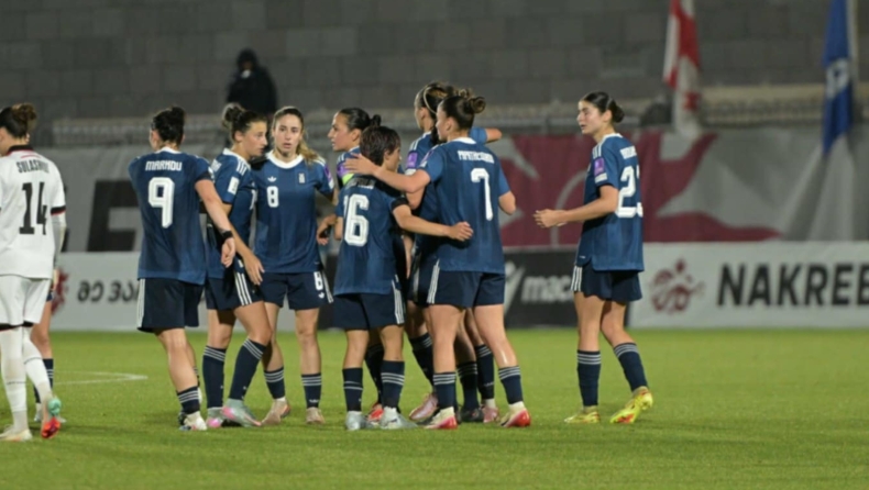 Γεωργία - Ελλάδα 2-3: Τα Highlights της νίκης της Εθνικής γυναικών