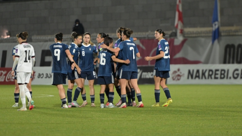 Εθνική Γυναικών: Νίκη με 3-2 στη Γεωργία, με το απ