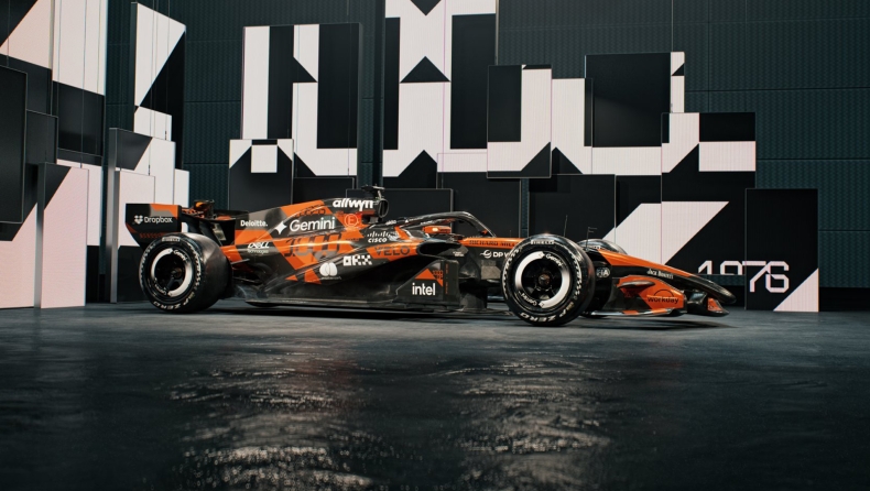F1: H McLaren γιορτάζει 1.000 GP στο Μονακό με επετειακό livery (vid)