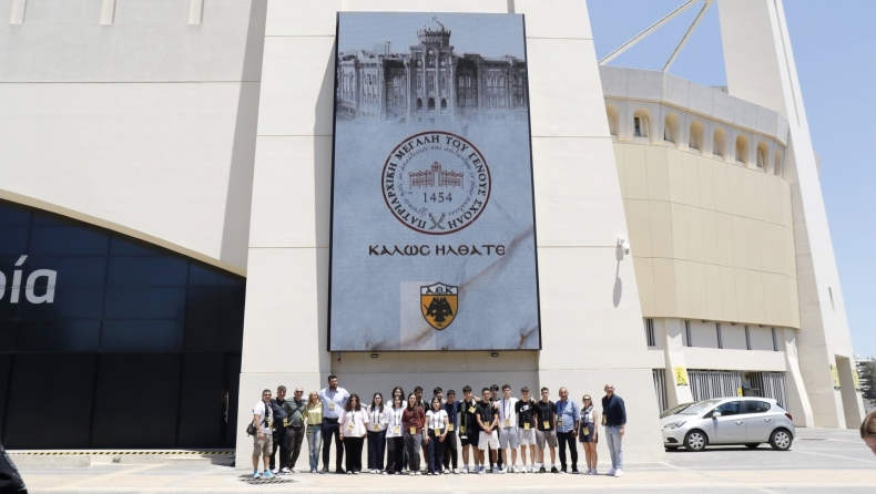 ΑΕΚ: Στην Allwyn Arena αντιπροσωπεία της Πατριαρχικής Μεγάλης του Γένους Σχολής 