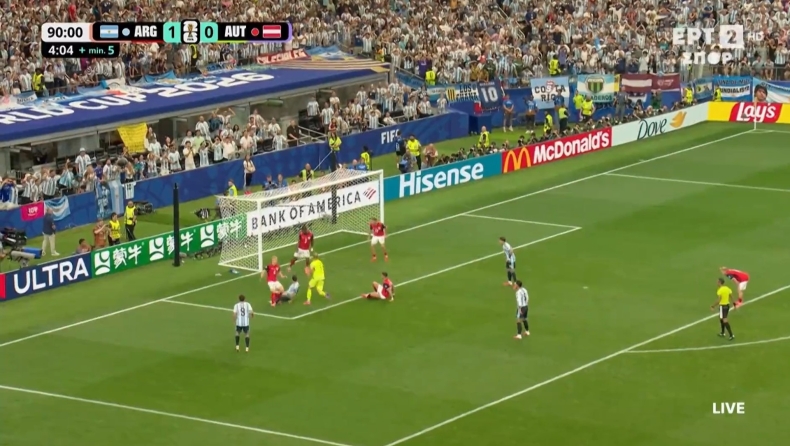 Μουντιάλ 2026: Το 2-0 του Μέσι μετά από μία φάση διαρκείας