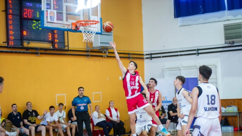 ΔΕΚΑ - Ολυμπιακός 74-84: Πρωταθλητές για πέμπτη φορά οι «ερυθρόλευκοι»