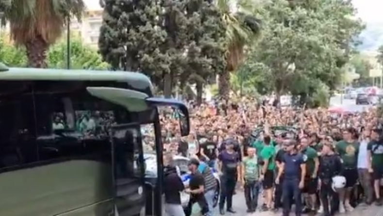 Παναθηναϊκός: Η απίστευτη αποθέωση στους παίκτες πριν την αναχώρηση για το Game 5 με τον Ολυμπιακό