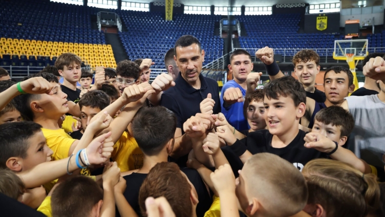 Άρης: Το… μάθημα του Νίκου Ζήση στους νεαρούς αθλητές