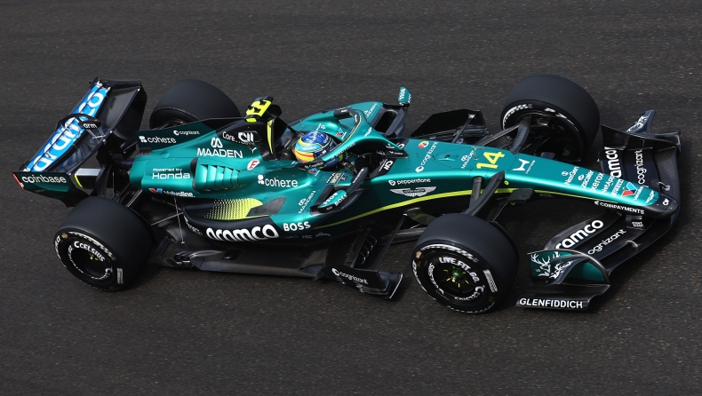 F1, Ουγγαρία: Η πλήρως ανανεωμένη Aston Martin στην πίστα (vid)
