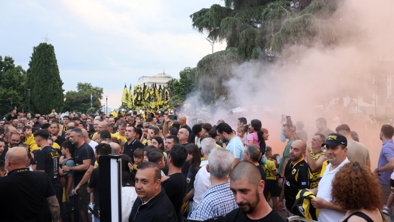 ΑΕΚ: Ενωσιτική γιορτή και στην Καβάλα για το τρόπαιο του πρωταθλήματος