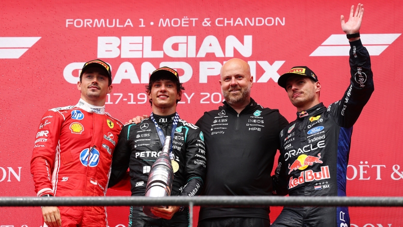 F1, Βέλγιο: Οι βαθμολογίες σε Οδηγούς και Κατασκευαστές 