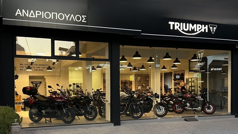 Andriopoulos Motorcycles: Το επίσημο σημείο αναφοράς της Triumph στη Δυτική Ελλάδα